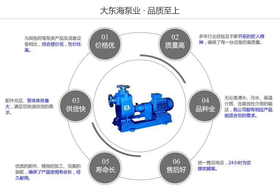 大東海泵業(yè)清水自吸泵質量保證圖